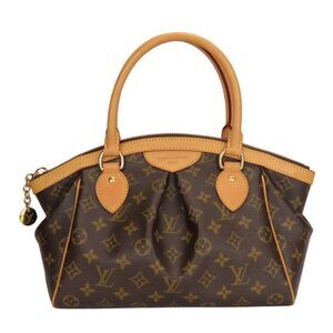 LOUIS VUITTON Brown Monogram Leather Bag